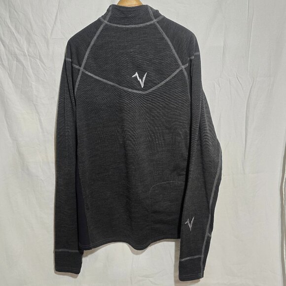 VOORMI Made in USA Men's Access NXT 1/4 Zip Pullover - Gunmetal Gray - Sz M* - Picture 5 of 6